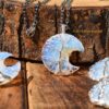 Opalite Crescent Moon Pendant
