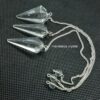 clear quartz pendulum