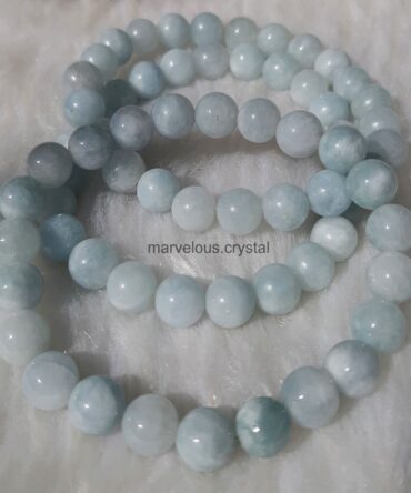Aquamarine Beads Bracelet